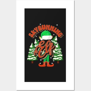 SKYRUNNING ELF CHRISTMAS Posters and Art